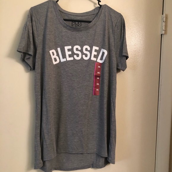 Modern Lux Tops - Modern Lux “BLESSED” T-shirt
